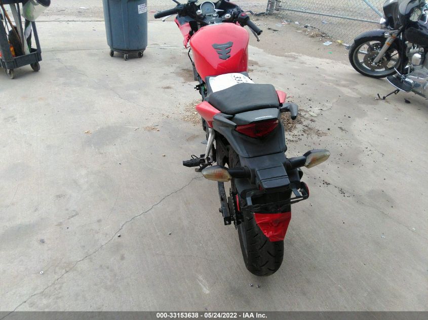 2013 HONDA CBR250 R MLHMC4107D5300557