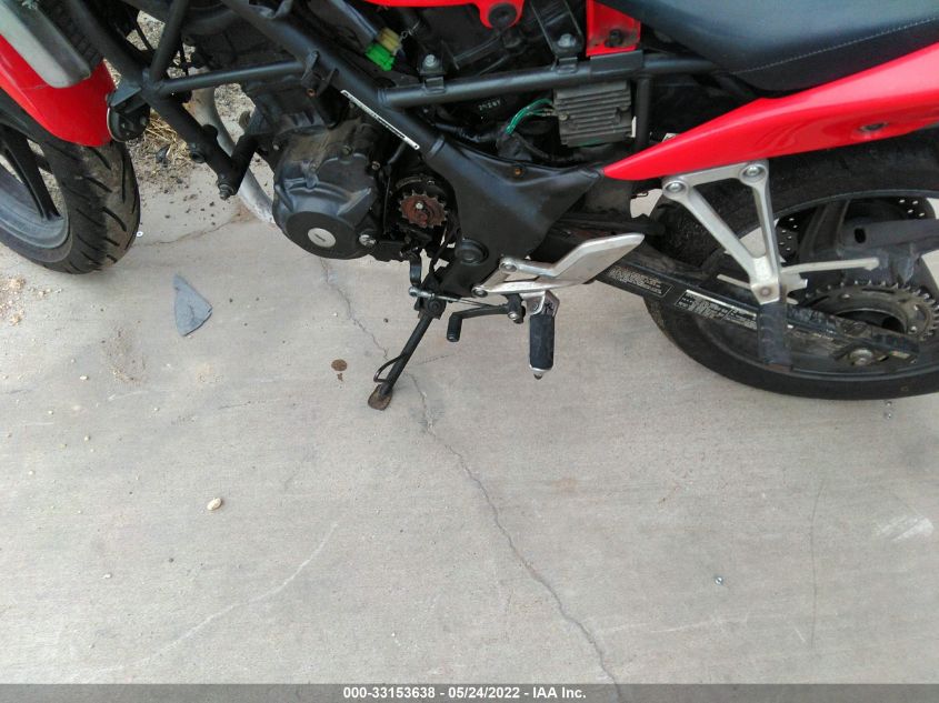 2013 HONDA CBR250 R MLHMC4107D5300557