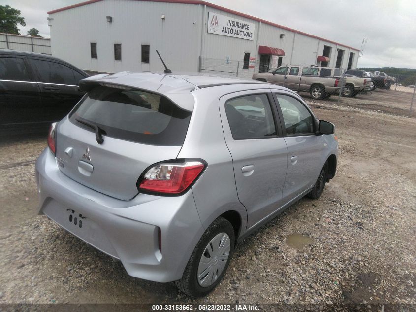 2021 MITSUBISHI MIRAGE ES/LE/CARBONITE EDITION ML32AUHJ1MH012856