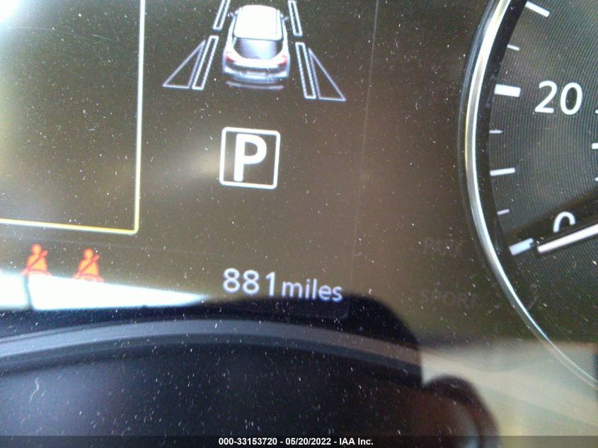 2022 NISSAN KICKS SV 3N1CP5CV1NL486831