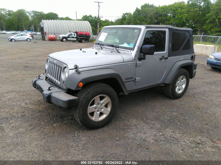 2015 JEEP WRANGLER SPORT 1C4AJWAG8FL754738