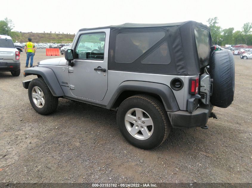 2015 JEEP WRANGLER SPORT 1C4AJWAG8FL754738