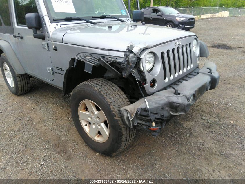 2015 JEEP WRANGLER SPORT 1C4AJWAG8FL754738