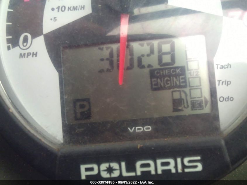 2009 POLARIS RANGER RZR/S 4XAVH76A49D644623