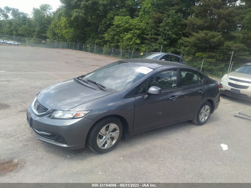2013 HONDA CIVIC SDN LX 19XFB2F53DE025488