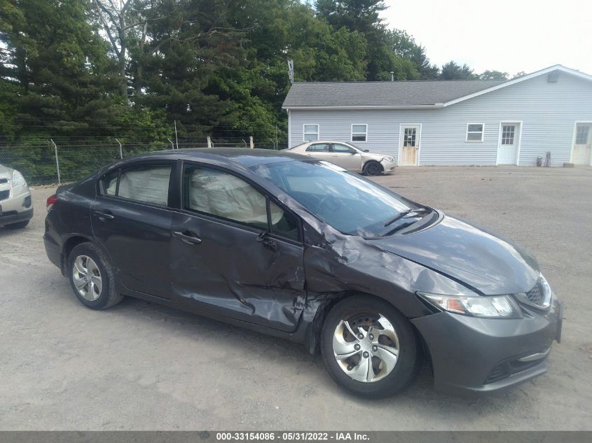 2013 HONDA CIVIC SDN LX 19XFB2F53DE025488