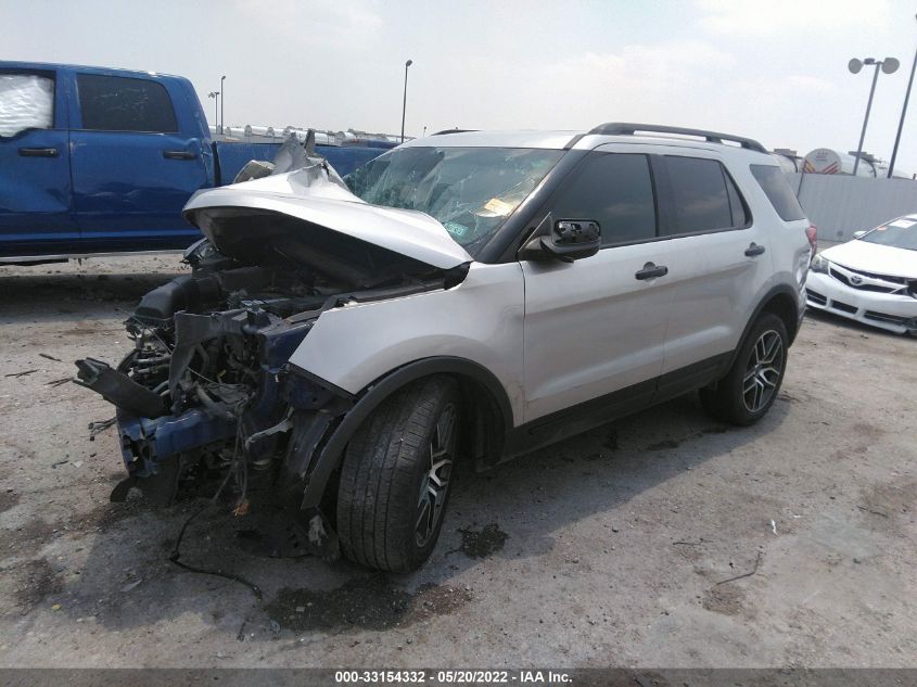 2016 FORD UTILITY POLICE 1FM5K8AR1GGB76824