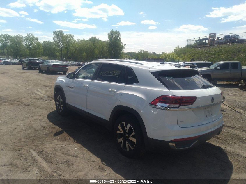 2020 VOLKSWAGEN ATLAS CROSS SPORT 2.0T SE 1V24C2CA5LC224715