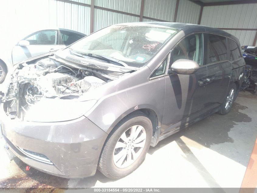 2014 HONDA ODYSSEY EX-L 5FNRL5H63EB124616