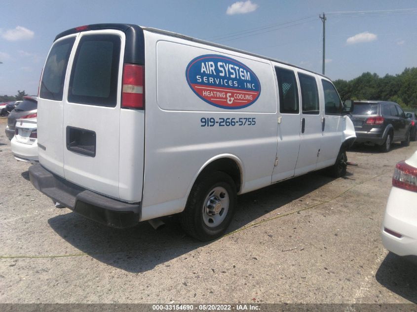 2013 CHEVROLET EXPRESS CARGO VAN 1GCWGGBA0D1100698