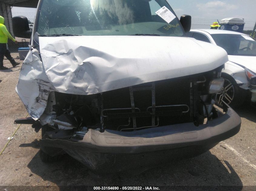 2013 CHEVROLET EXPRESS CARGO VAN 1GCWGGBA0D1100698