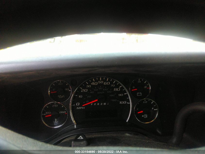 2013 CHEVROLET EXPRESS CARGO VAN 1GCWGGBA0D1100698