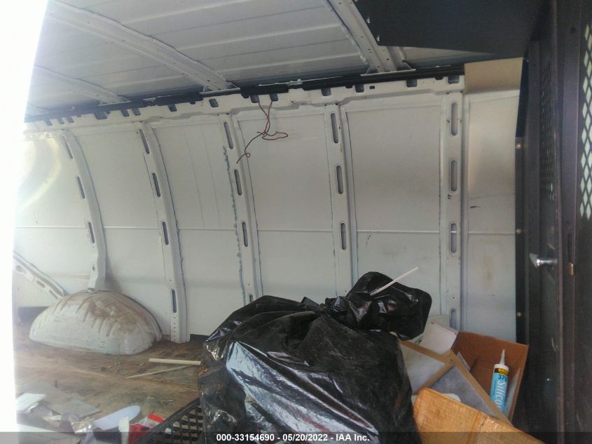 2013 CHEVROLET EXPRESS CARGO VAN 1GCWGGBA0D1100698