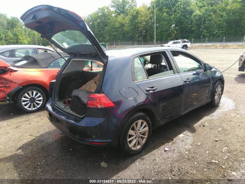 2015 VOLKSWAGEN GOLF TSI S 3VW217AU9FM097878