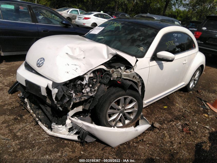 2013 VOLKSWAGEN BEETLE 2.0L TDI W/SUN 3VWJL7AT3DM692204