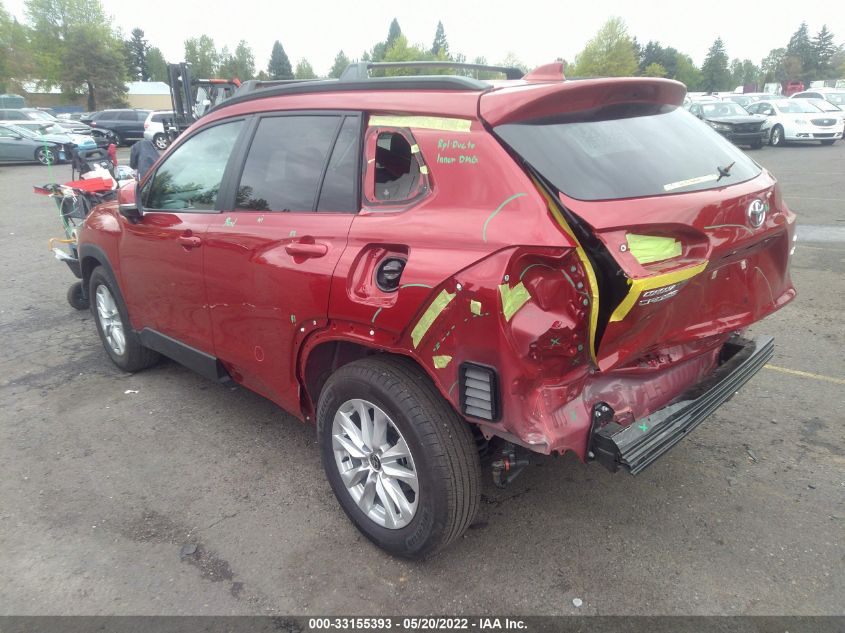 2022 TOYOTA COROLLA CROSS LE 7MUCAABG1NV007950
