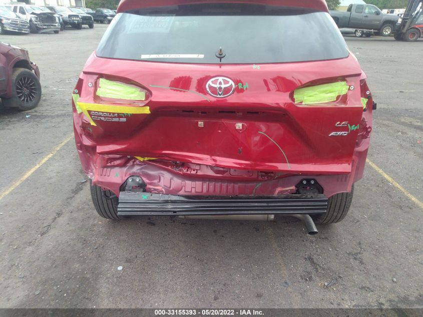 2022 TOYOTA COROLLA CROSS LE 7MUCAABG1NV007950