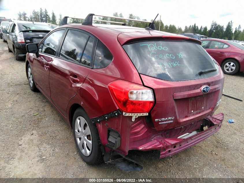 2014 SUBARU IMPREZA WAGON 2.0I JF1GPAA66E8302636