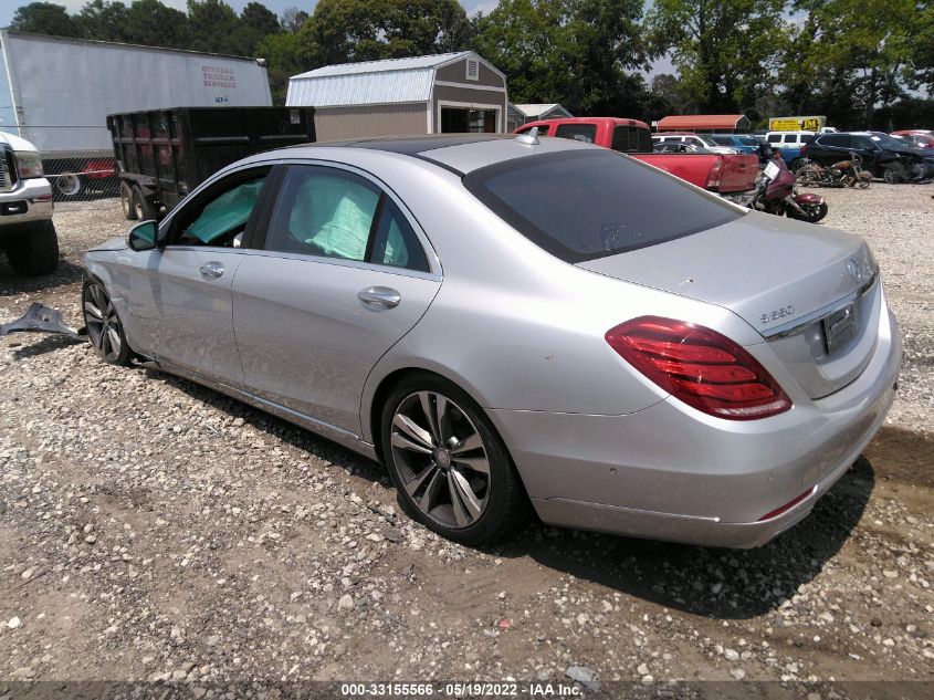 2014 MERCEDES-BENZ S-CLASS S 550 WDDUG8CB1EA046744