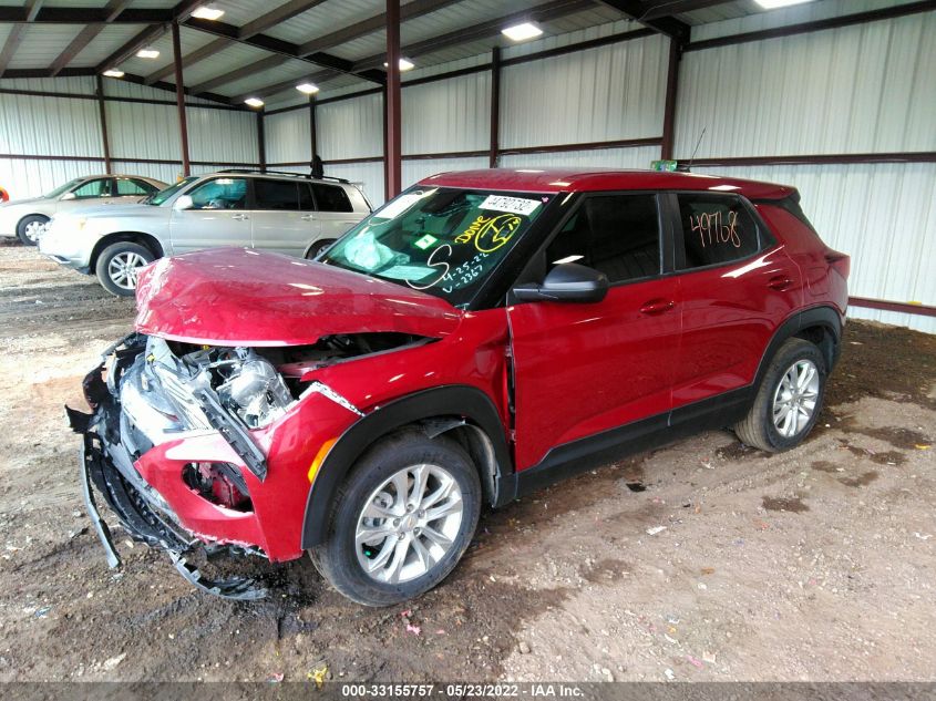 2021 CHEVROLET TRAILBLAZER LS KL79MMS25MB072367