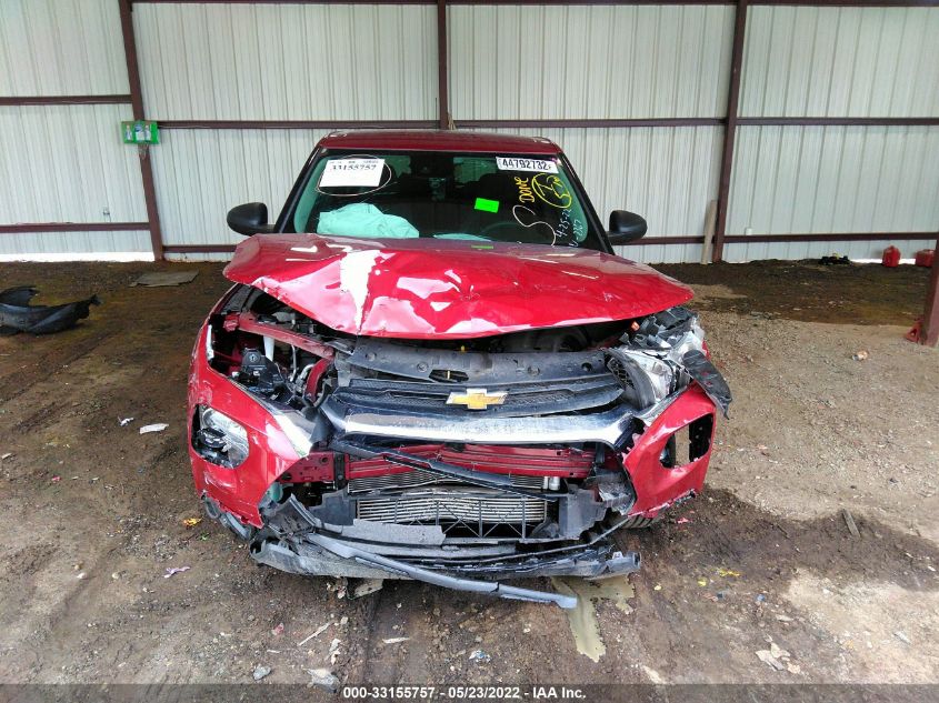2021 CHEVROLET TRAILBLAZER LS KL79MMS25MB072367