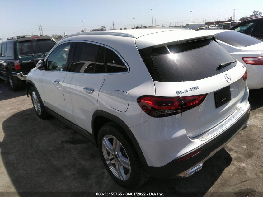 2021 MERCEDES-BENZ GLA GLA 250 W1N4N4HBXMJ192231