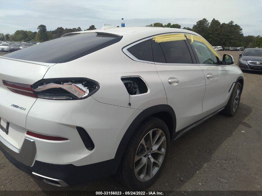 2020 BMW X6 XDRIVE40I 5UXCY6C02L9C58185