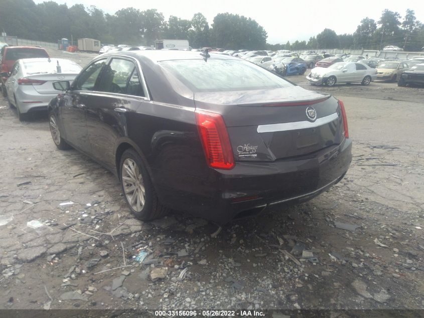 2014 CADILLAC CTS SEDAN RWD 1G6AP5SXXE0152496