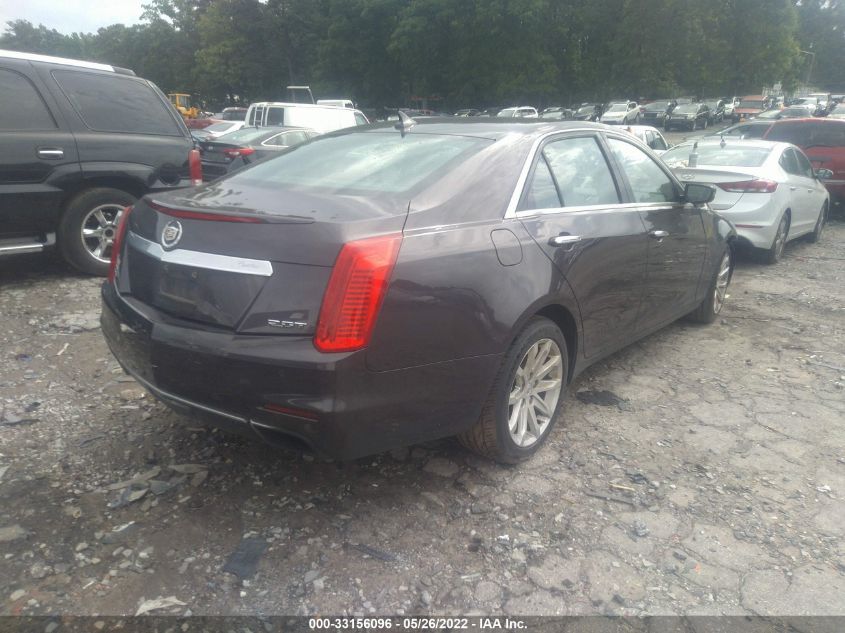 2014 CADILLAC CTS SEDAN RWD 1G6AP5SXXE0152496