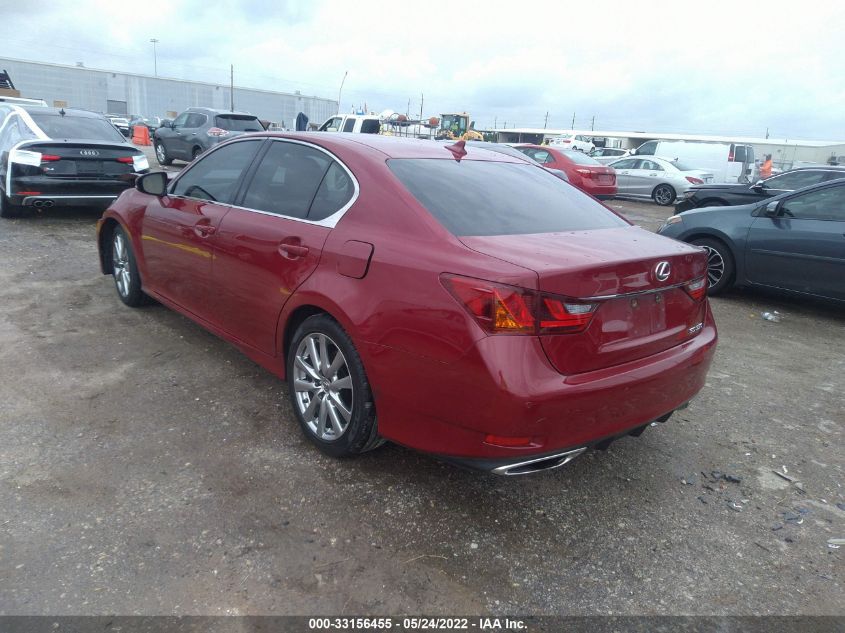 2013 LEXUS GS 350 JTHBE1BL8D5018700
