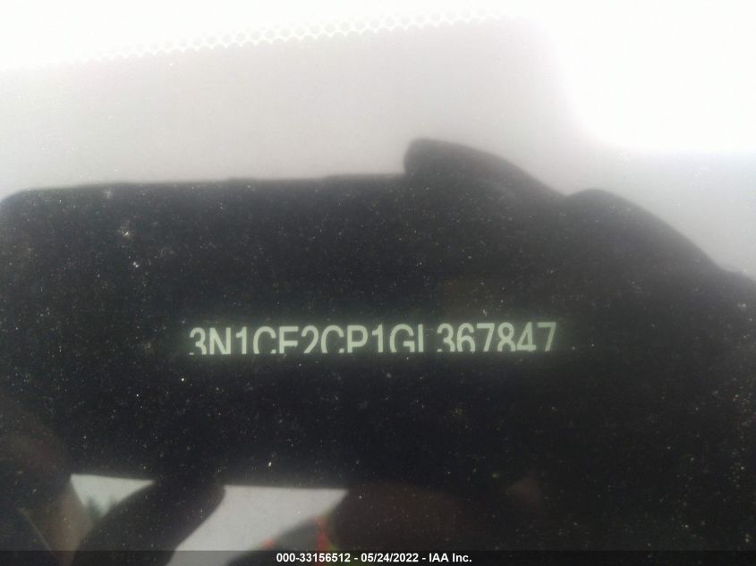 2016 NISSAN VERSA NOTE SV 3N1CE2CP1GL367847
