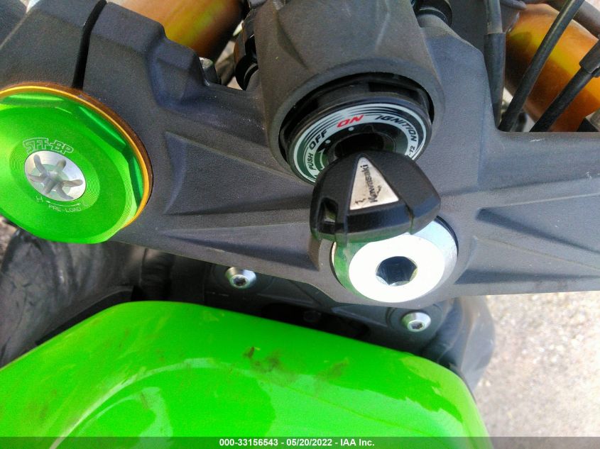 2015 KAWASAKI ZX636 E JKBZXJE11FA014816