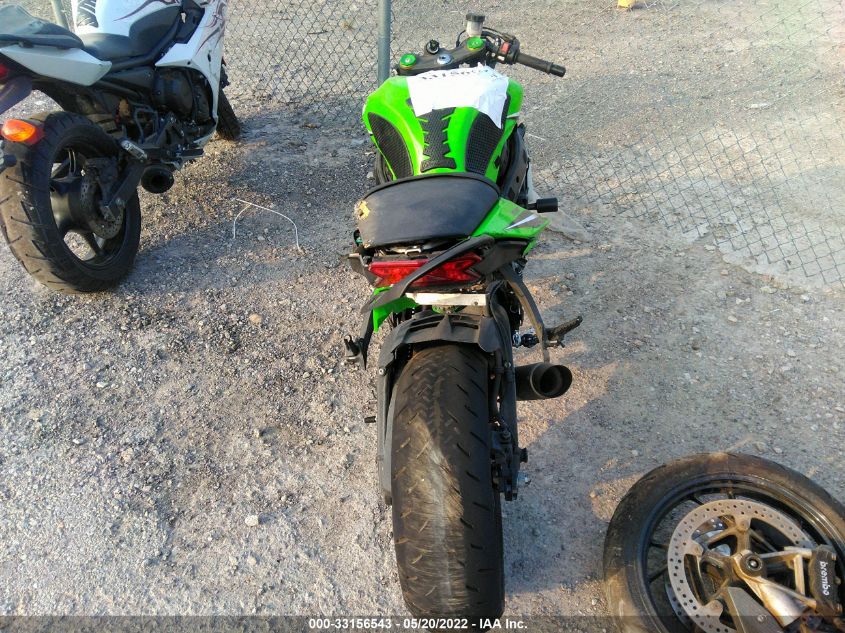2015 KAWASAKI ZX636 E JKBZXJE11FA014816