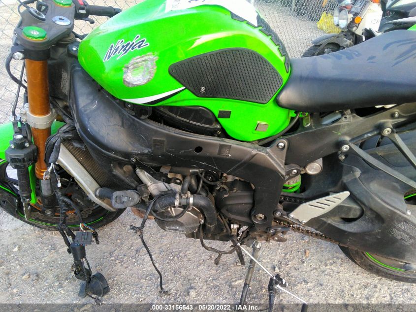 2015 KAWASAKI ZX636 E JKBZXJE11FA014816