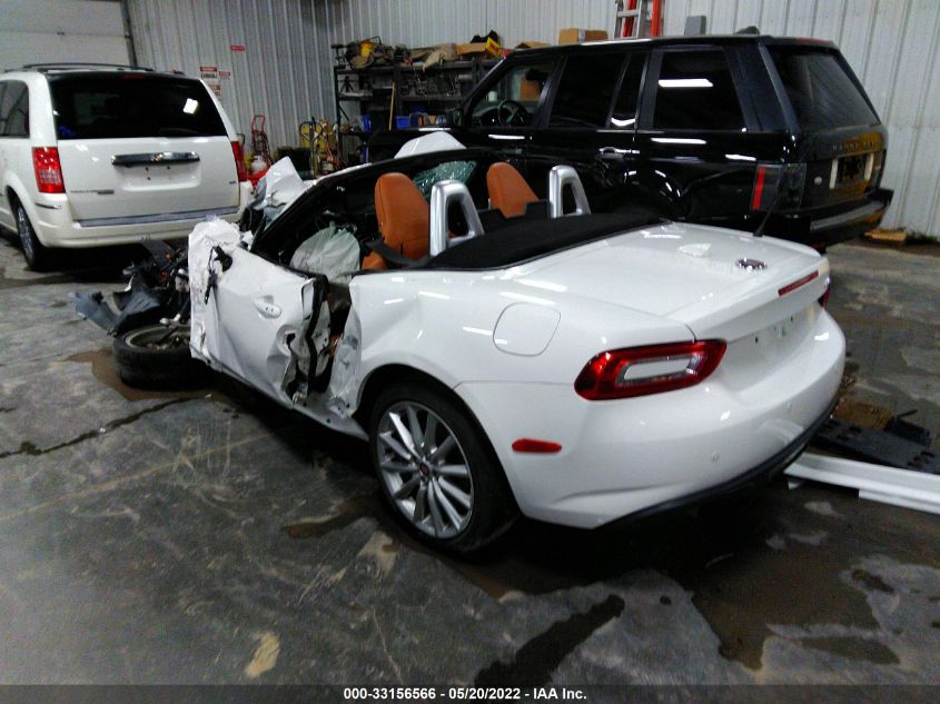 2018 FIAT 124 SPIDER LUSSO JC1NFAEK3J0140031
