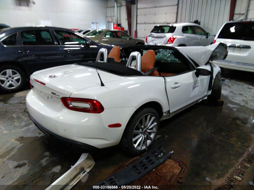 2018 FIAT 124 SPIDER LUSSO JC1NFAEK3J0140031