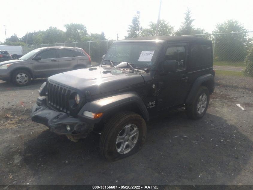 2018 JEEP WRANGLER SPORT S 1C4GJXAN8JW221827