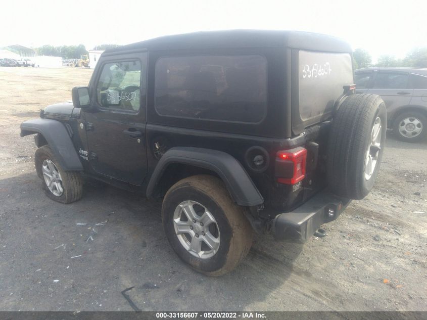 2018 JEEP WRANGLER SPORT S 1C4GJXAN8JW221827