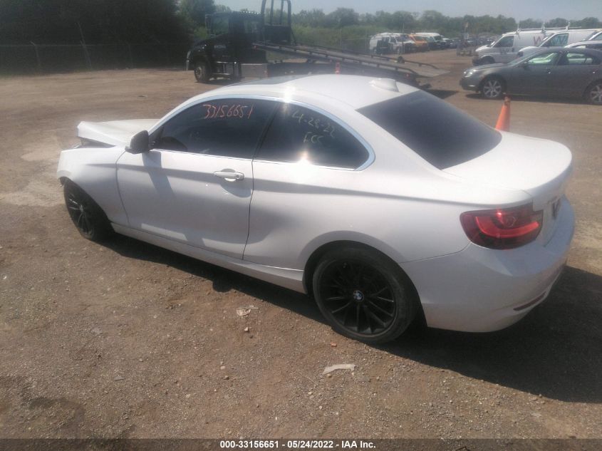 2016 BMW 2 SERIES 228I XDRIVE WBA1G9C54GV598714