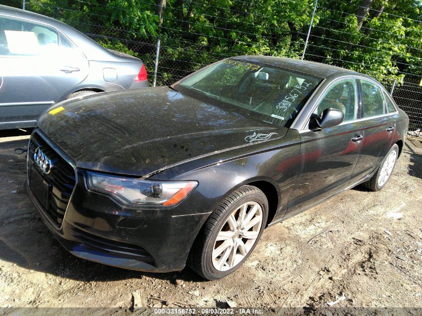 2013 AUDI A6 2.0T PREMIUM PLUS WAUGFAFC3DN054581