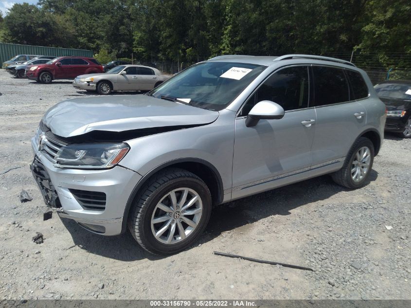 2015 VOLKSWAGEN TOUAREG SPORT W/TECHNOLOGY WVGEP9BP5FD005224