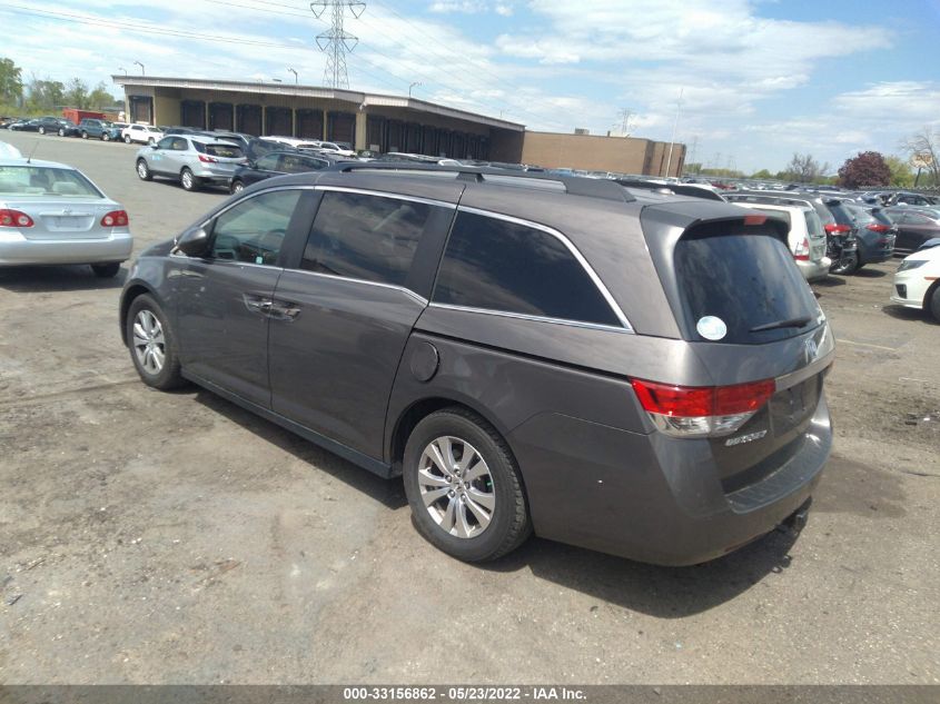 2016 HONDA ODYSSEY EX-L 5FNRL5H69GB160880