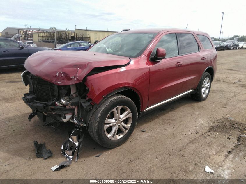 2013 DODGE DURANGO SXT 1C4RDJAG9DC527780