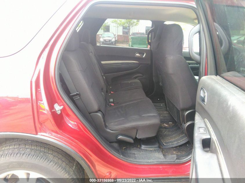 2013 DODGE DURANGO SXT 1C4RDJAG9DC527780
