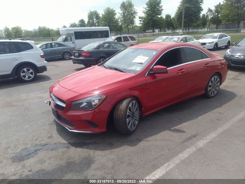 2018 MERCEDES-BENZ CLA CLA 250 WDDSJ4GB5JN582577