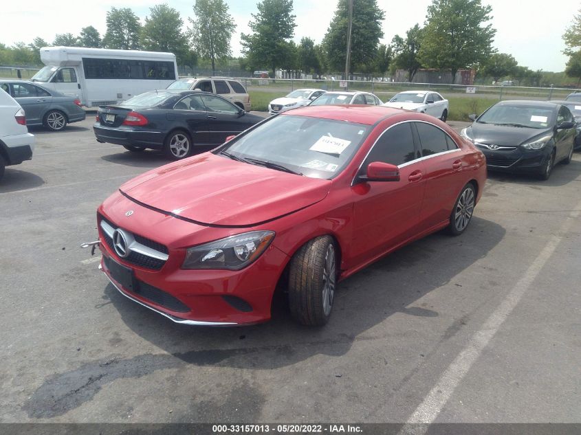 2018 MERCEDES-BENZ CLA CLA 250 WDDSJ4GB5JN582577