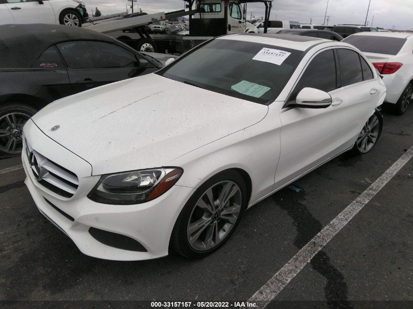2018 MERCEDES-BENZ C-CLASS C 300 55SWF4JB7JU249493