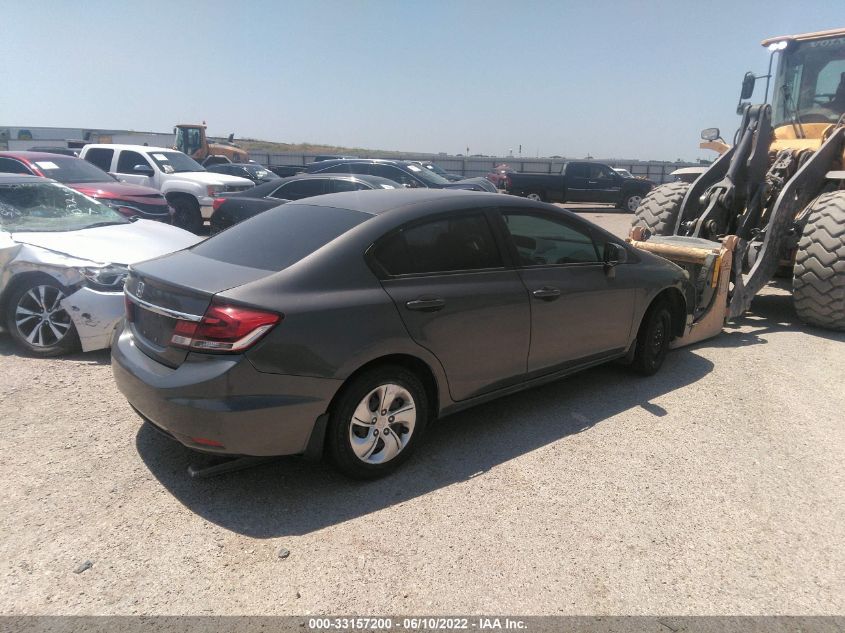 2013 HONDA CIVIC SDN LX 2HGFB2F51DH571907