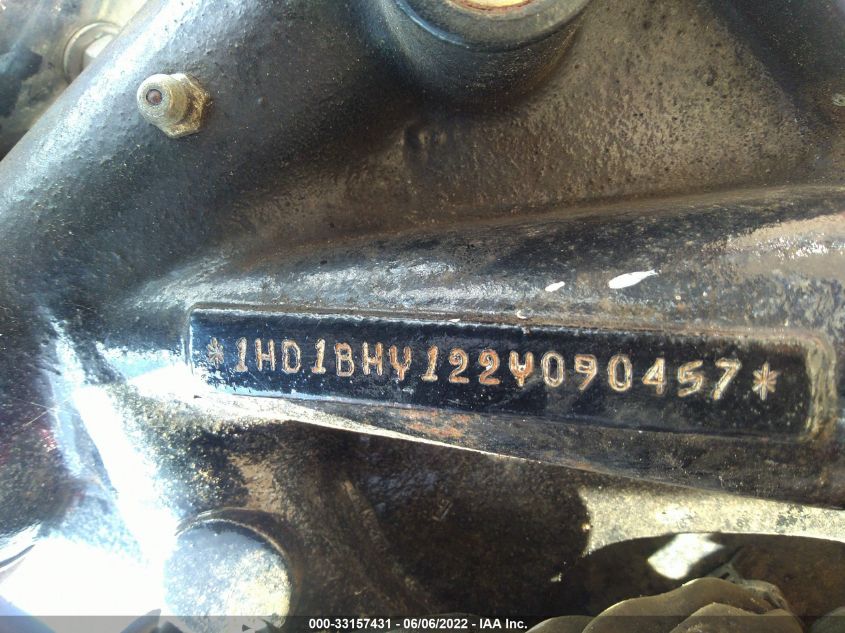 2002 HARLEY-DAVIDSON FXST 1HD1BHY122Y090457