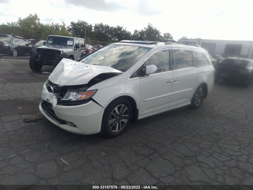 2015 HONDA ODYSSEY TOURING 5FNRL5H96FB031181